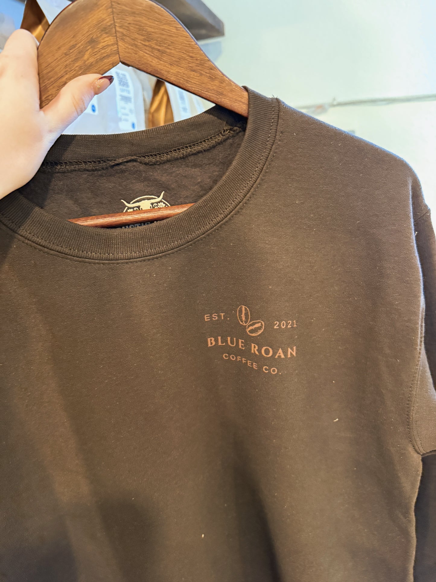 Brown Coffee Bean Sweatshirt