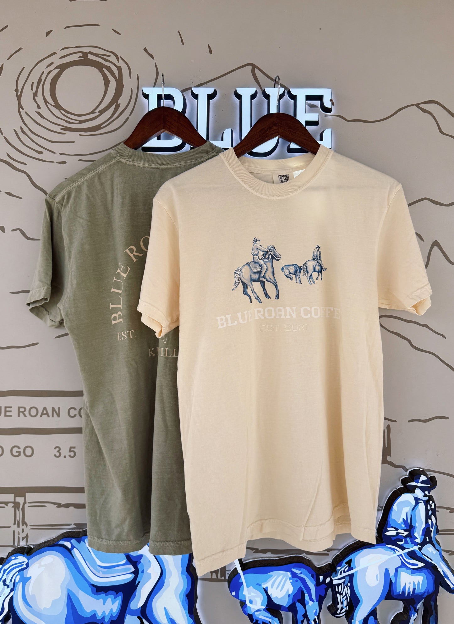 Cream Team Roper T-shirt