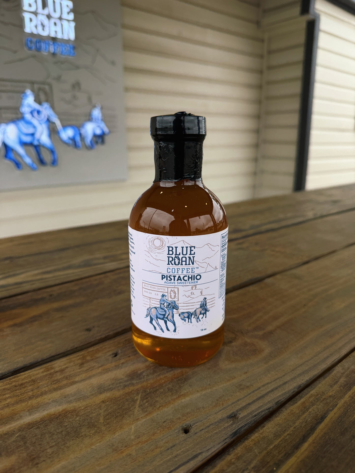 SEASONAL House-Made Pistachio Syrup